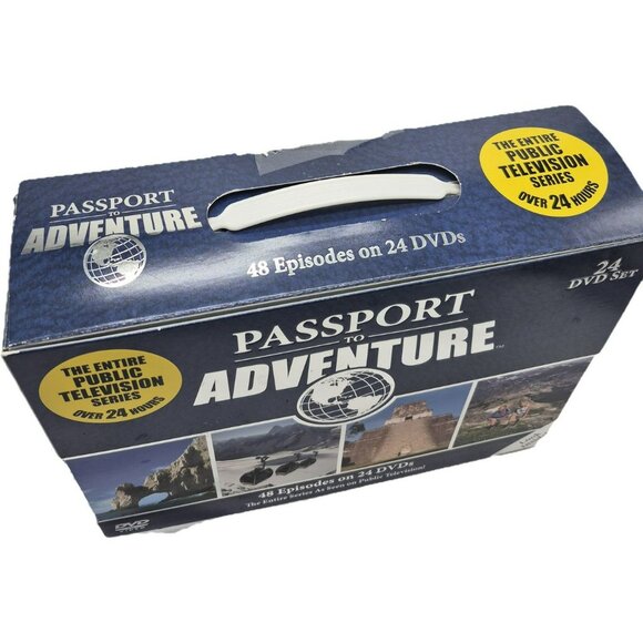 Public Television Series Passport To Adventure 24-DVD Set Complete Set 48 - Picture 6 of 16